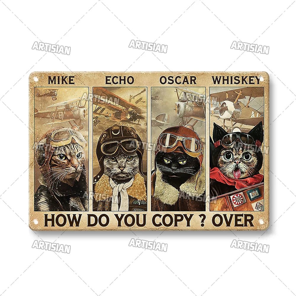 Retro Cat Posters - Let There Be Cute