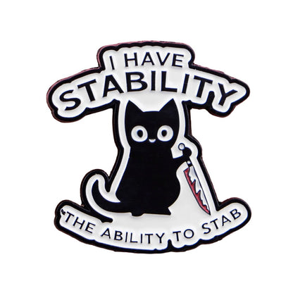 Stabby Tabby Cat Pins - Mix & Match - Let There Be Cute