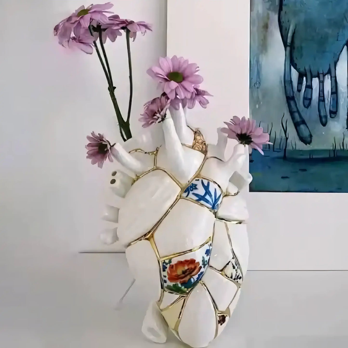 Kintsugi Heart Vase - Let There Be Cute
