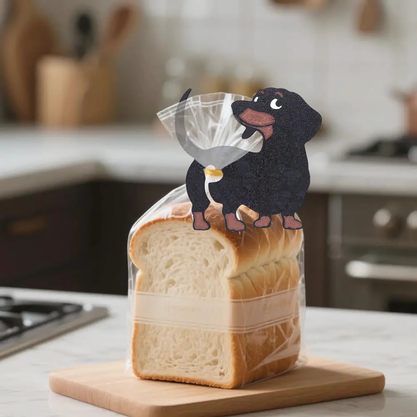 Dachshund Doggy Butt Bread Clip