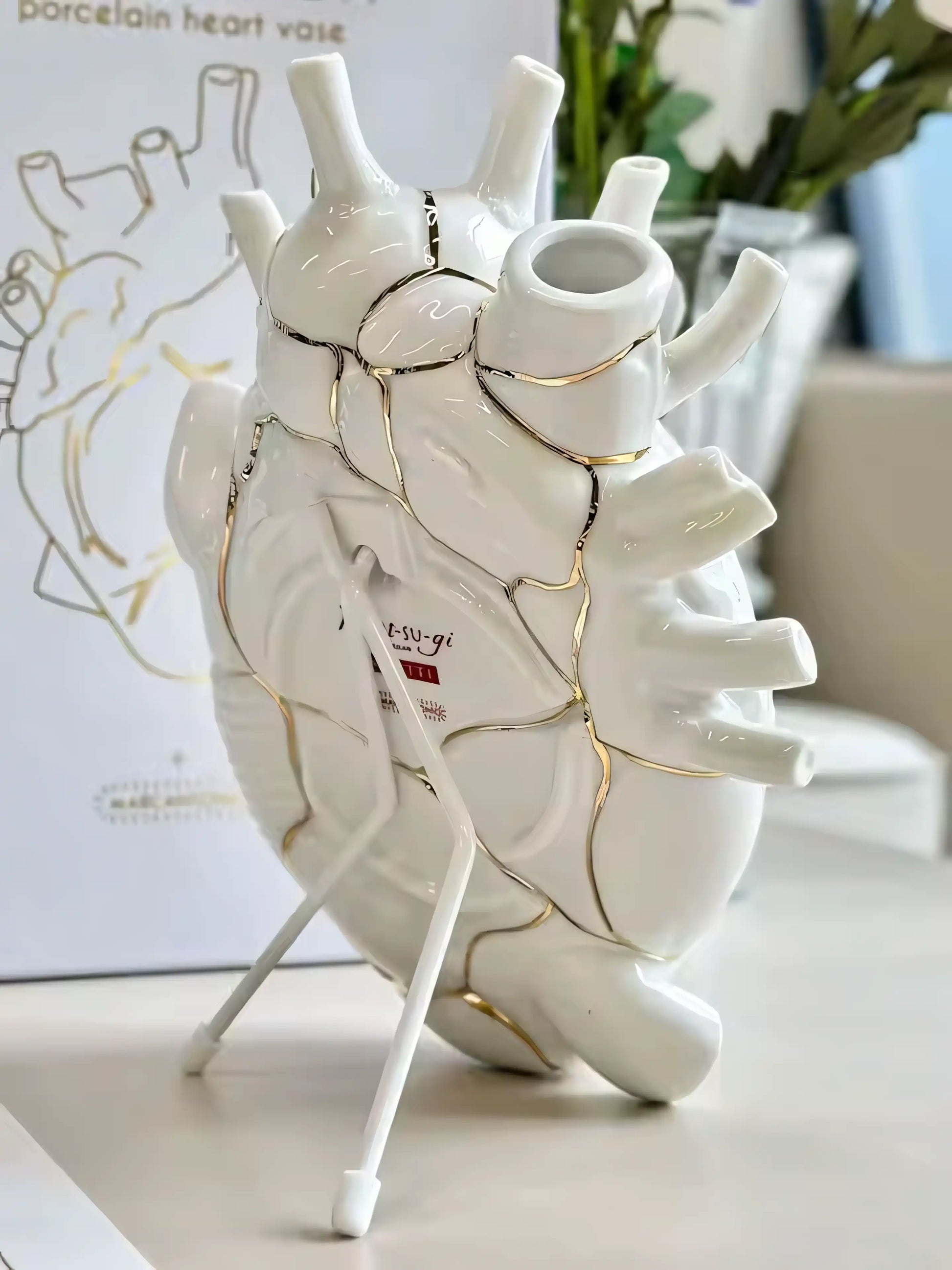 Kintsugi Heart Vase - Let There Be Cute