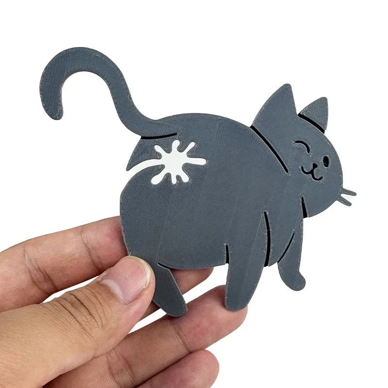 Cat’s Outta the Bag — Cat Butt Bread Bag Clips (2 - pack) - Let There Be Cute