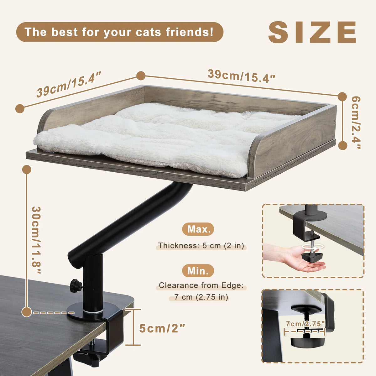 Pawffice Cat Desk Bed - Let There Be Cute