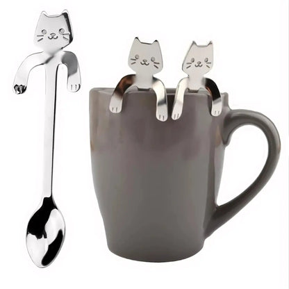 Mug Buddy Cat Spoon - Let There Be Cute