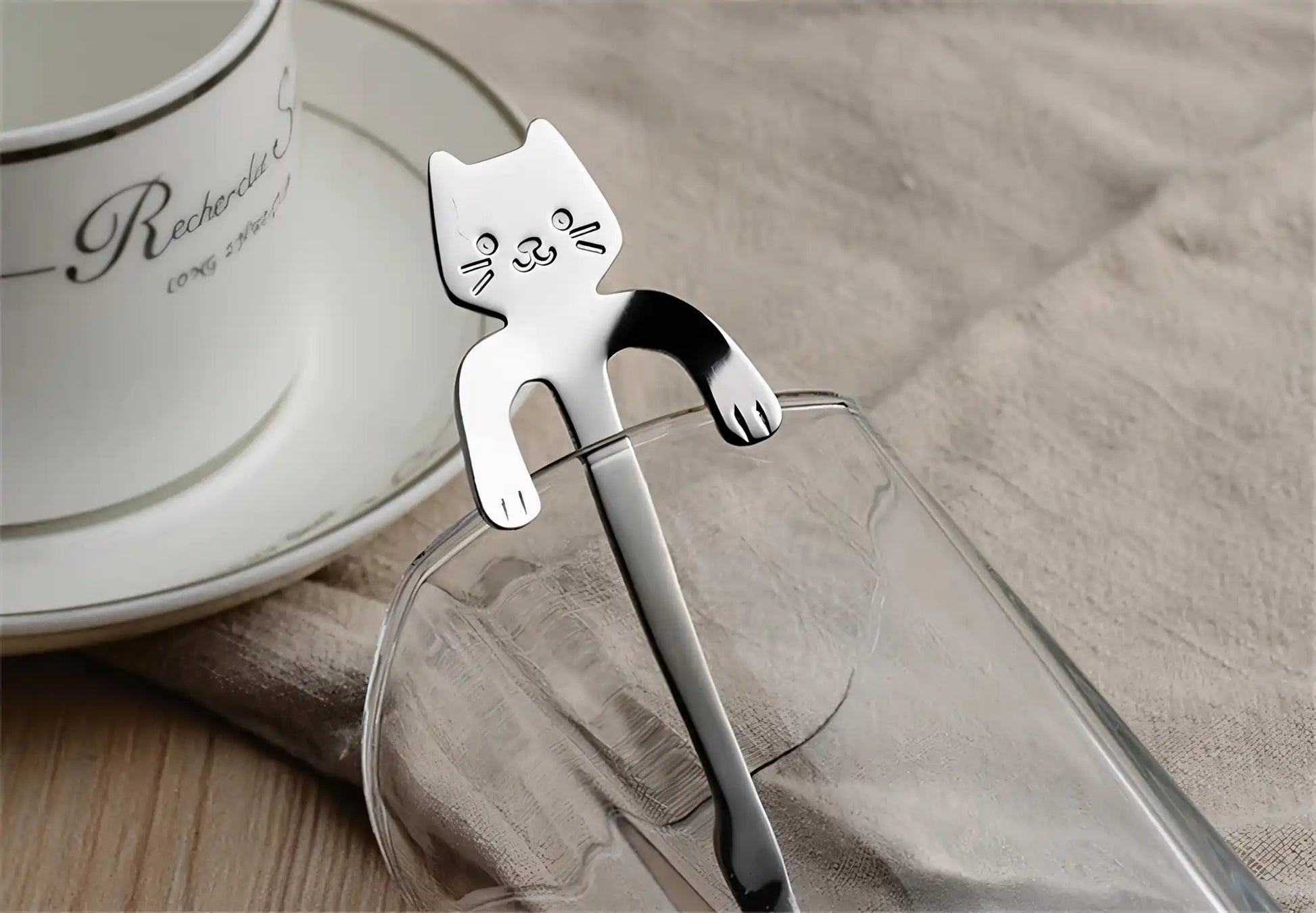 Mug Buddy Cat Spoon - Let There Be Cute