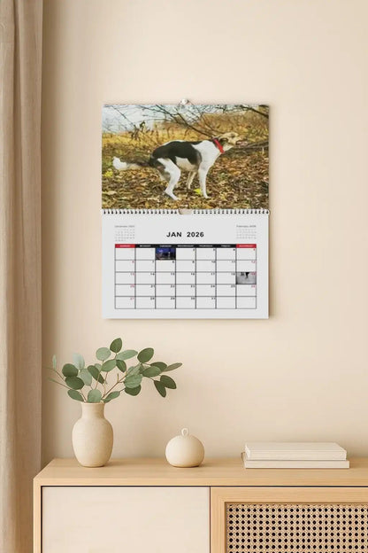 Dogs Pooping in Beautiful Places – 2026 Wall Calendar - Let There Be Cute