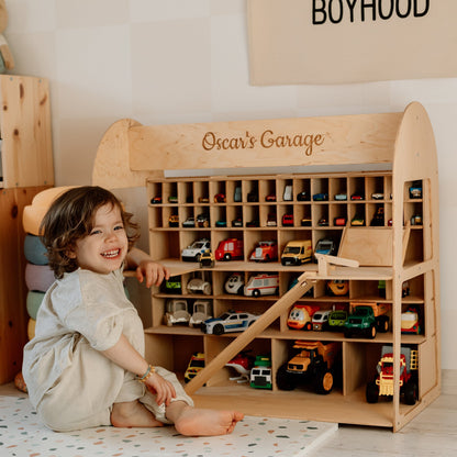 Little Driver’s Handmade Wooden Car Garage - Let There Be Cute