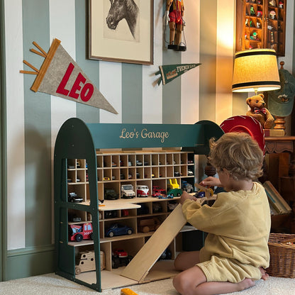 Little Driver’s Handmade Wooden Car Garage - Let There Be Cute