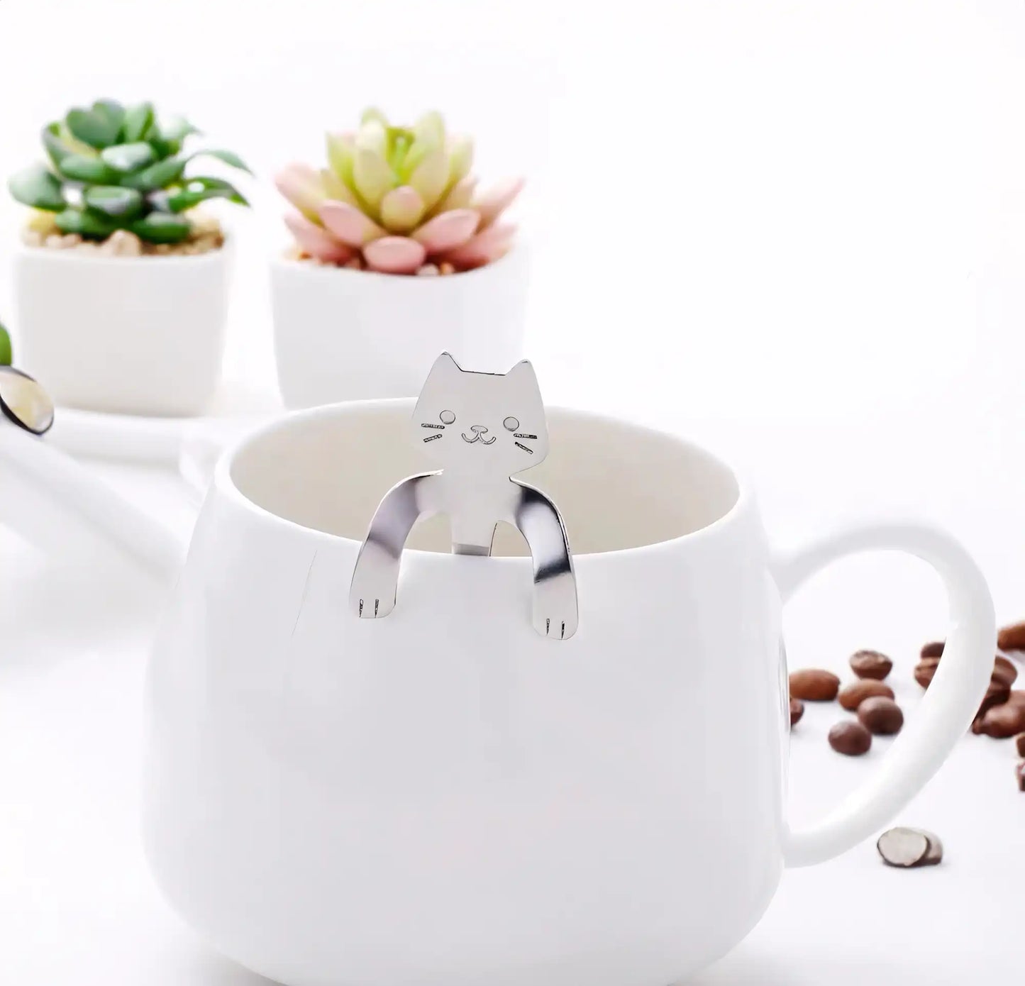 Mug Buddy Cat Spoon - Let There Be Cute