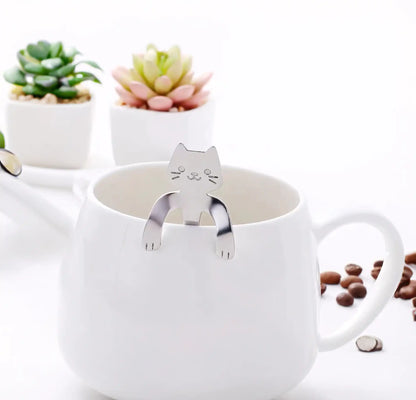 Mug Buddy Cat Spoon - Let There Be Cute