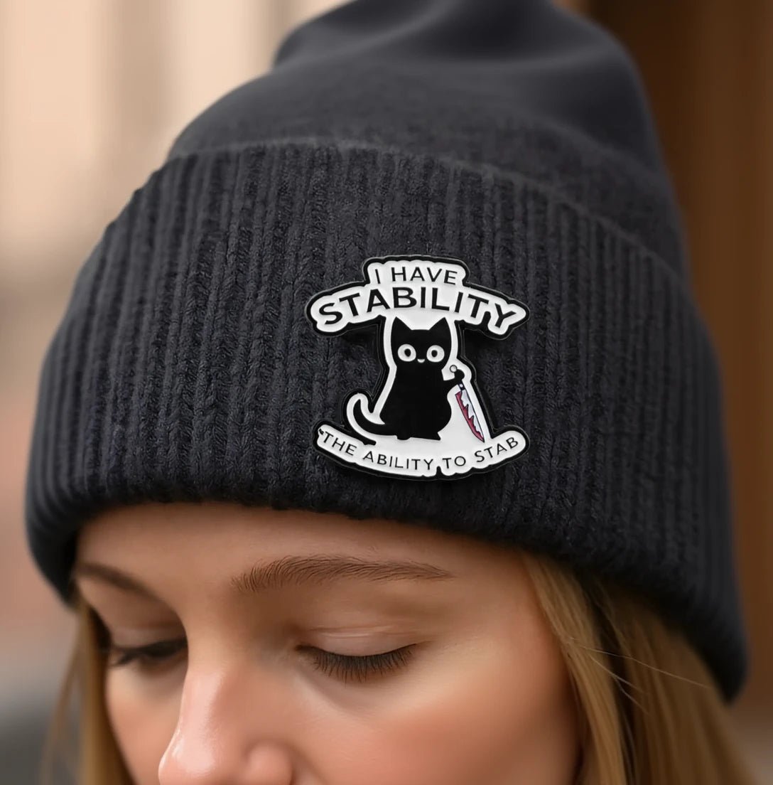 Stabby Tabby Cat Pins - Mix & Match - Let There Be Cute