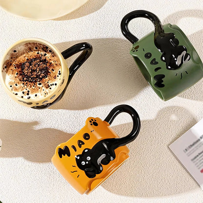 Miao Chaos Stackable Cat Mugs - Let There Be Cute