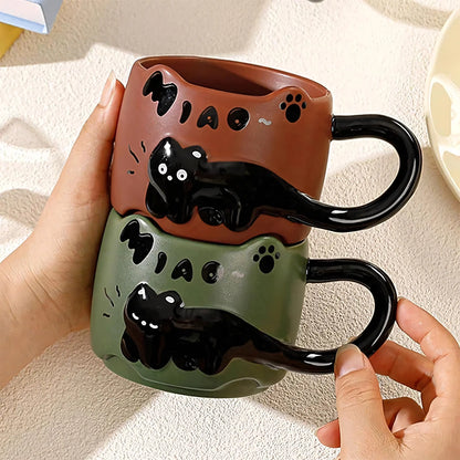 Miao Chaos Stackable Cat Mugs - Let There Be Cute