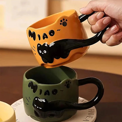 Miao Chaos Stackable Cat Mugs - Let There Be Cute