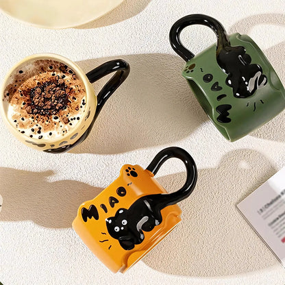 Miao Chaos Stackable Cat Mugs - Let There Be Cute