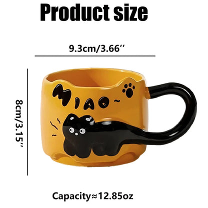Miao Chaos Stackable Cat Mugs - Let There Be Cute