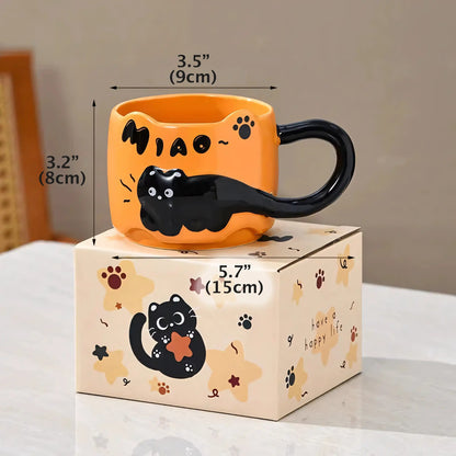Miao Chaos Stackable Cat Mugs - Let There Be Cute