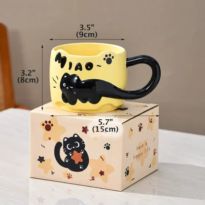 Miao Chaos Stackable Cat Mugs - Let There Be Cute