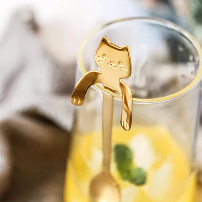 Mug Buddy Cat Spoon - Let There Be Cute