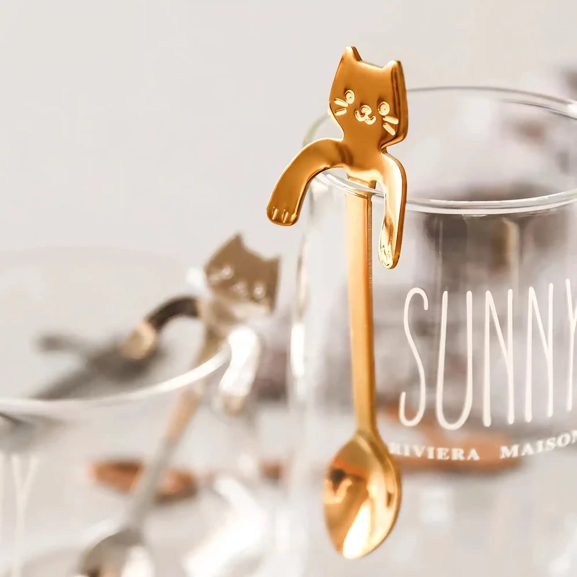 Mug Buddy Cat Spoon - Let There Be Cute